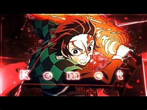 Komet TANJIRO VS RUI DEMON SLAYER EDIT AMV YouTube