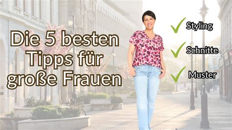 5 Outfit und Stylingtipps für Große Frauen YouTube