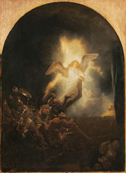 Resurrección de Cristo - Rembrandt van Rijn