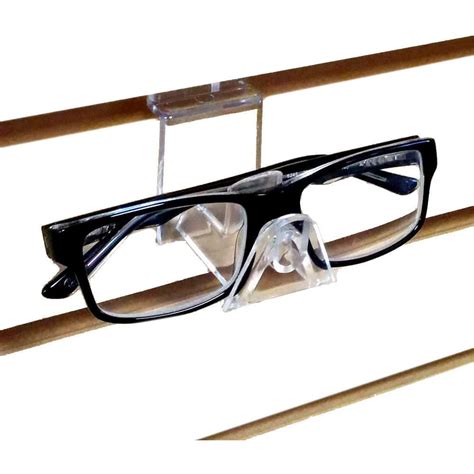 Interlocking Slatwall Eyeglass And Sunglass Holder Displays 1 Pair Of