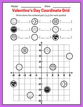 Themed Holdiday Math BUNDLE of Coordinate Grid Worksheets (4 Quadrants)