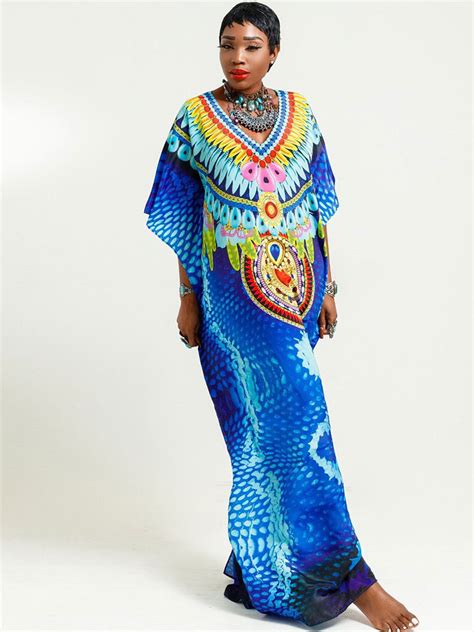 Quick Drying Bikini Cover Ups Bohemian Printed Summer Dress Cotton Tunic Women Plus Size