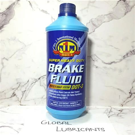 Nim Brake Fluid Minyak Rem Dot Liter Sni Certified Putih