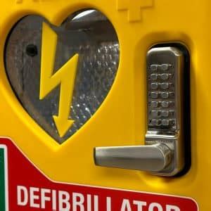 Aed Protect Solar Powered Outdoor Defibrillator Cabinet Locked