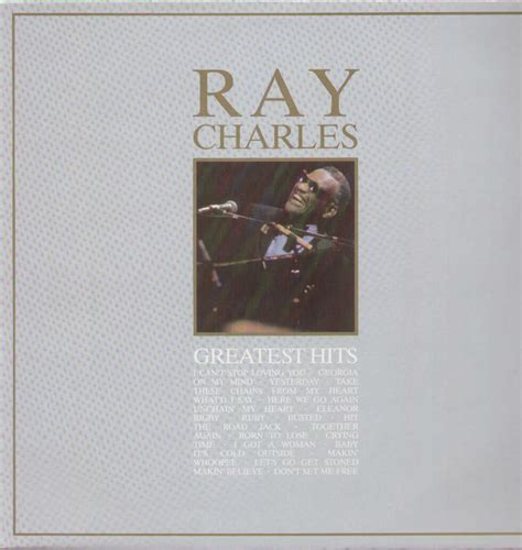 Ray Charles 20 Hits Of The Genius 1987 Cd Discogs