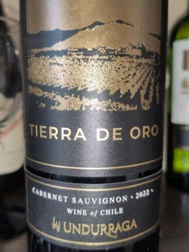 Undurraga Tierra De Oro Cabernet Sauvignon Vivino Us