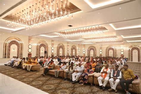 Hon Ble Bjp National President Shri J P Nadda Addressing District