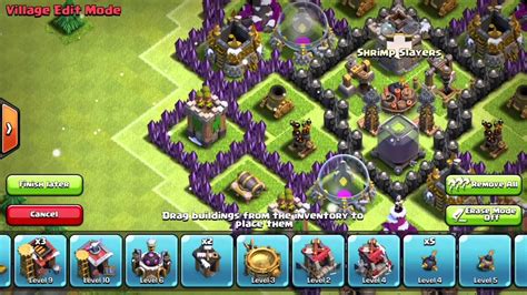 Clash Of Clans Town Hall 8 Dark Elixir Farming Base Youtube