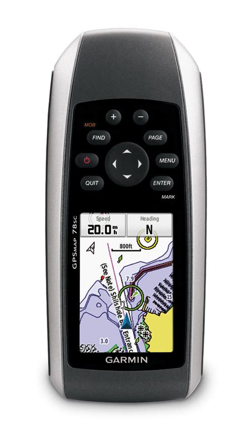 Garmin GPSMAP 78sc w/ Coastal Charts