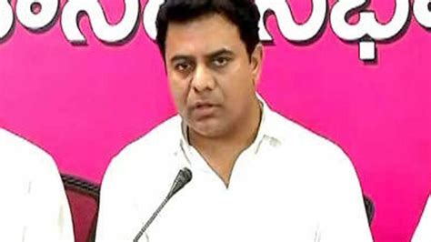 Kt Rama Rao Lashes Out At Congress Over Corruption Allegations