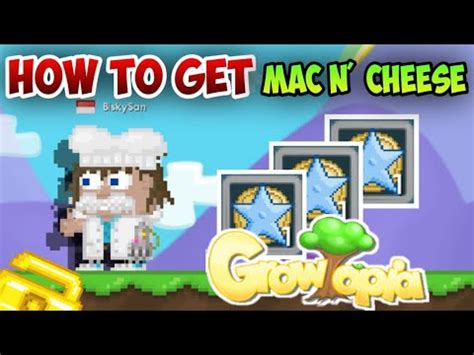 Cara Mendapatkan Mac N Cheese Star Growtopia Youtube