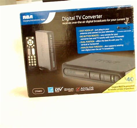 Amazon Rca Dta Dtv Digital Tv Converter Box Electronics