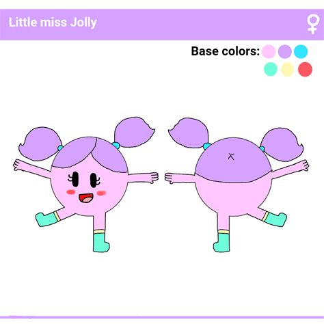 Little Miss Jolly Reference Sheet By Journeythecatgirl On Deviantart