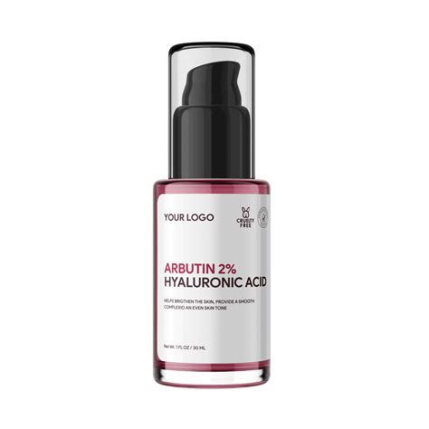 Private Label Arbutin And Hyaluronic Acid Serum Anocin