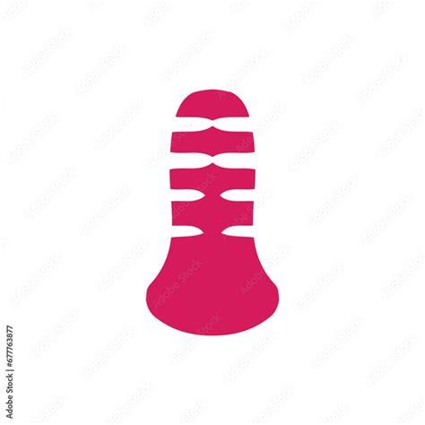 Dildo Icon Simple Style Mature Theme Poster Background Symbol Dildo Brand Logo Design Element