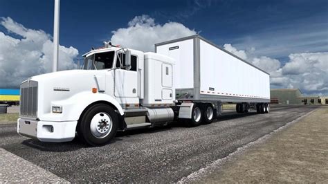 Fruehauf Box Trailer Ownable Ats Haulin Ats Ets Mods