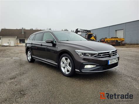 Volkswagen Passat Sportscombi R Line 2 0 Tdi Scr Bluemotion 4motion Dsg Sekventiell 190hk 2020