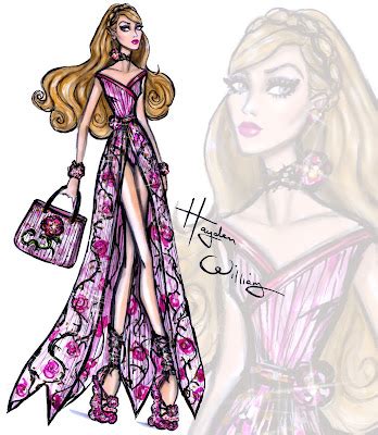 Hayden Williams Fashion Illustrations Disney Divas Beach Beauties By