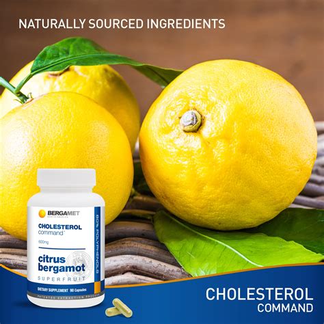 Cholesterol Command Citrus Bergamot Superfruit 80 Polyphenol