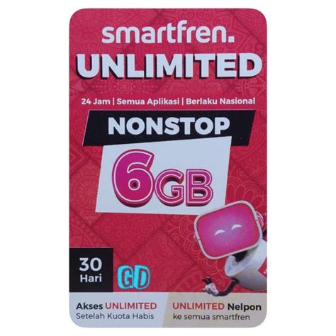 Jual Vo SmartFren Unlimited Nonstop 6GB Di Lapak Gudang Data Store