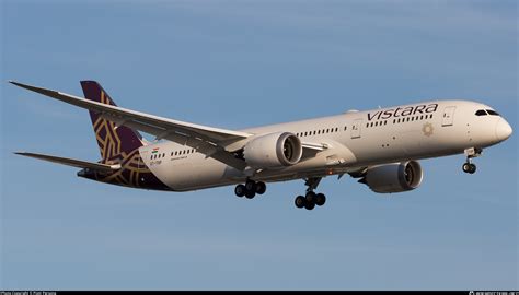 VT TSP Vistara Boeing 787 9 Dreamliner Photo By Piotr Persona ID