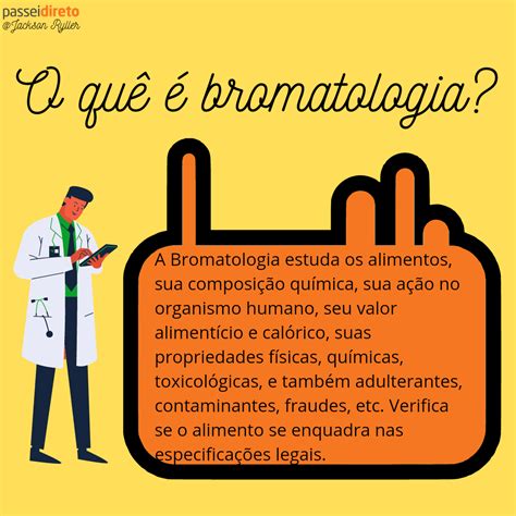 Bromatologia O Que Estuda Retoedu