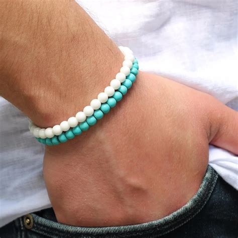 Fashion Men S Bracelet Surfer Bracelet Set Mens Beaded Wrist Bracelets