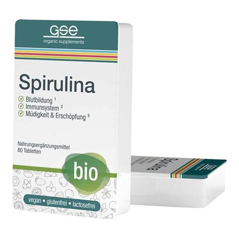 Spirulina Mg Bio Naturland Tabletten St Online Bei Pharmeo Kaufen