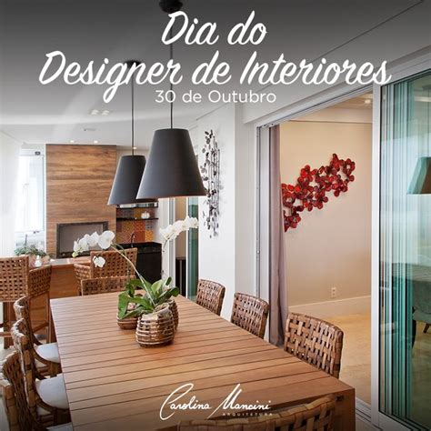 Hoje 30 de outubro é dia do Designer de Interiores Parabéns a todos