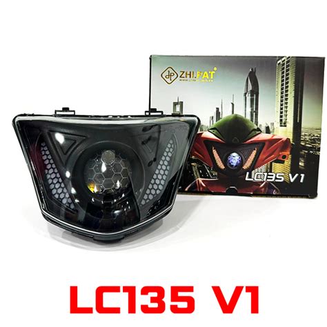 LC135 LC V1 LAMPU VENOM ZHI PAT LED LAMPU DEPAN PROJECTOR LASER