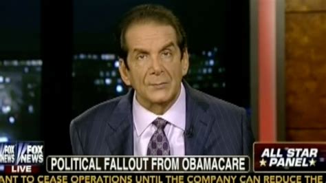 Krauthammer Obamacare Only Going To Get Worse