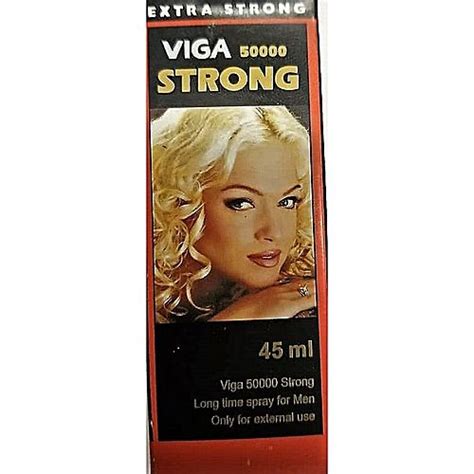 Viga Viga Strong 50000 Delay Spray (With Vitamin E) | Jumia Nigeria