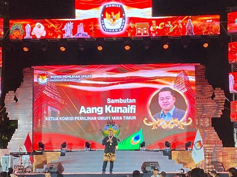 Peluncuran Pemilihan Gubernur Dan Wakil Gubernur Jatim 2024 Suara