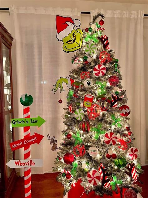 Pin On Grinch Christmas Tree