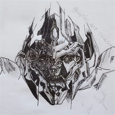 Megatron Tf3 By Instagram Ayrinsart Decepticons Autobots