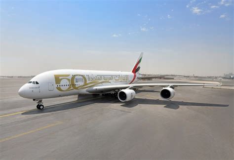 Emirates Unveils Special Aircraft Liveries For The Uaes Golden Jubilee