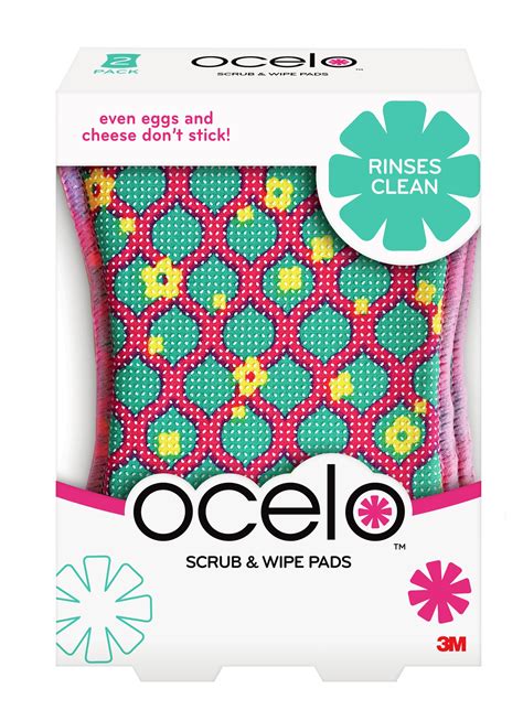 O Cel O Scrub And Wipe Shop Sponges And Scrubbers At H E B