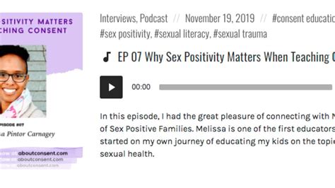 Why Sex Positivity Matters When Teaching Consent