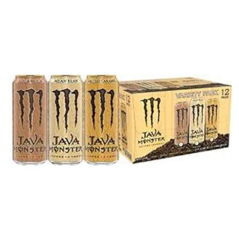 12-Pack 15-Oz Monster Energy Java Monster Variety Pack (3 Flavors)