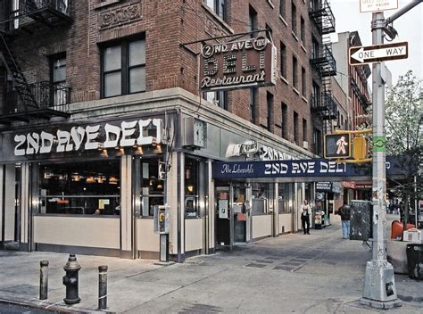 Jeremiah's Vanishing New York: 2nd Ave Deli Sign