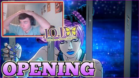 Jojos Stone Ocean Opening Reaccion Jolyne Cujoh Folgius Youtube