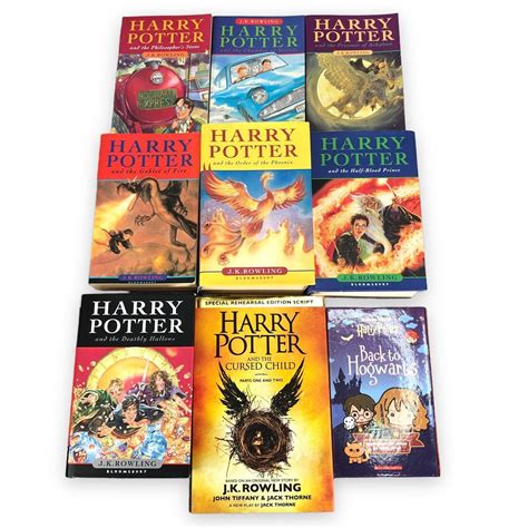 Harry Potter 8 Book Cover