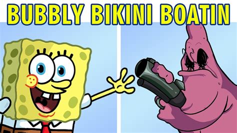 Friday Night Funkin VS Bubbly Bikini Boatin X Sponge Bob Patrick Star