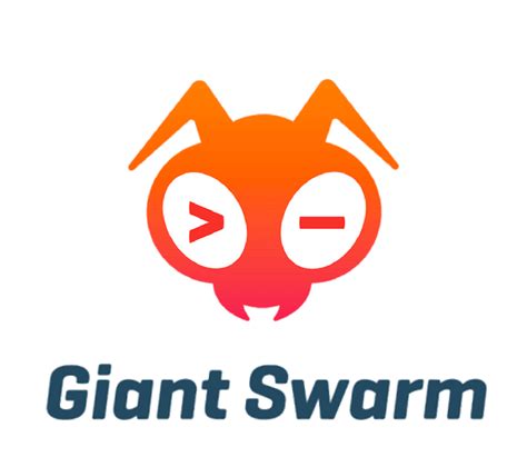 Logotipo Completo De Giant Swarm Png Transparente Stickpng