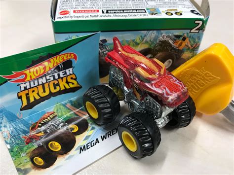 Hot wheels Monster Trucks Mini Mystery Trucks 架 迷你 大腳八 一套 盲盒 非 Tomica 車仔 rc truck 興趣及遊戲 玩具