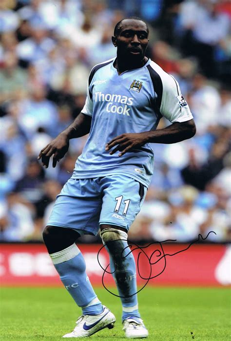 Signed Darius Vassell Manchester City Photo - Its Signed Memorabilia