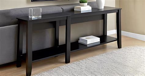 Black Sofa Table Couch Table 13 Best Ideas For 2024