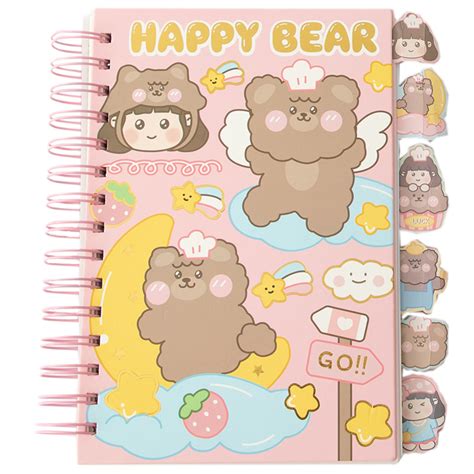 Kawaii Bear Notebook My Heart Teddy