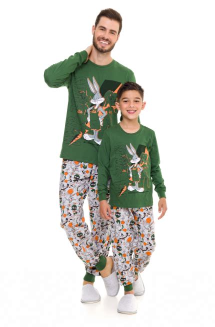 Pijama Infantil Menino Space Jam