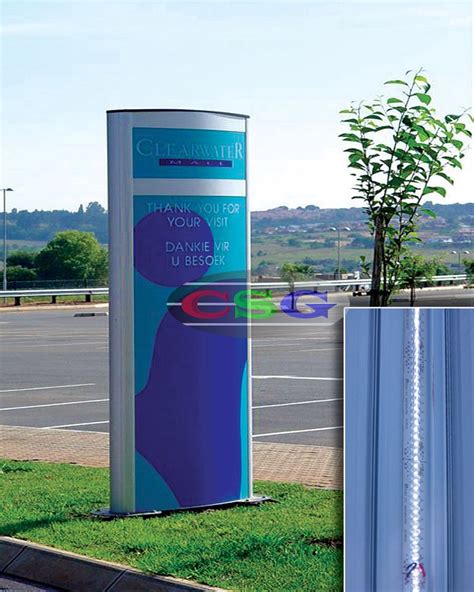 Modular Double Sided Pylon Signs Boards For Used To Display Safety At